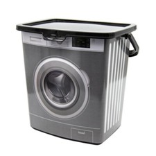 Waschpulverbox Waschmittelbox 23x18x22cm Waschmitteldose Waschmittelbehälter G