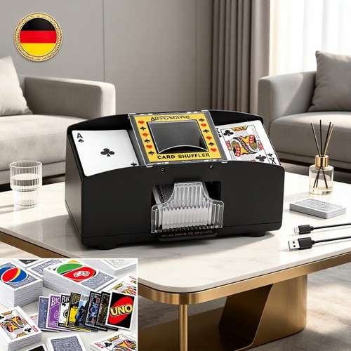 Kartenmischmaschine elektrisch