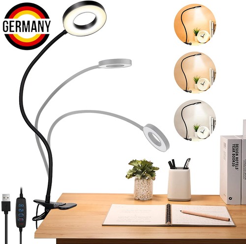 Leds klemm leuchte dimmbar - 48,