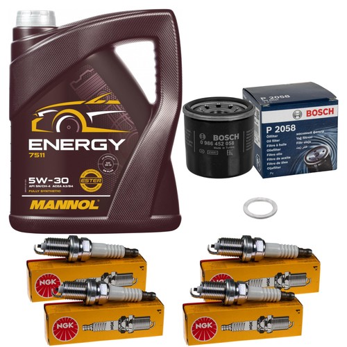 Inspektionspaket mannol - inspektionspaket, 5l