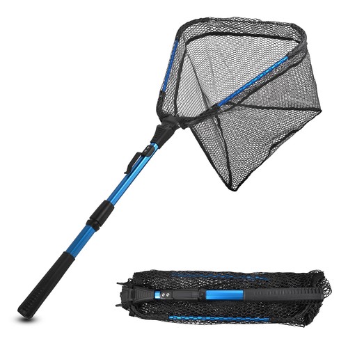 Faltbarer angelkescher nylon - faltbarer,