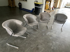 Designerstühle 5-er Set für den Esstisch / Standarthöhe für Normtische 