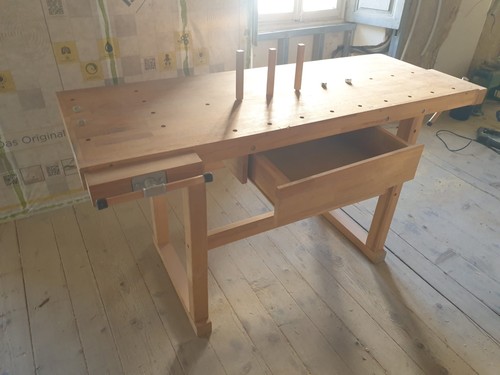 Hobelbank buchenholz schreiner - buchenholz,