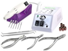 Profi Fußpflegegerät Fräser mit Nagelzangen Set Top Mobile-Stationäre Fußpflege