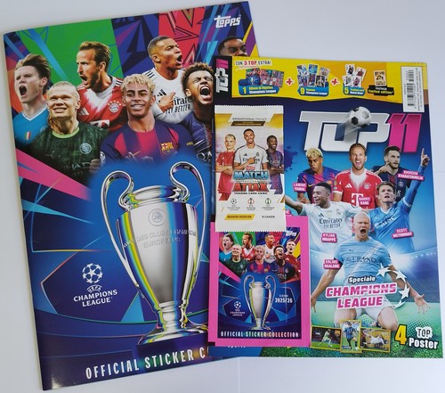 Champions league 2025 album - champions,