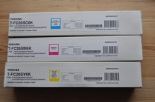 Toshiba Toner T-FC26SC6K T-FC26SM6K T-FC26SY6K e-Studio 262CP 263CP 222CS 224CS