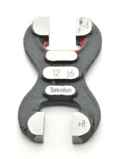 Grenzrachenlehre 12j6 GO+8 µm NOGO -3 µm snap gauge Rachenlehre RHV43174