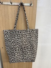 Leopard Rauhleder Shopper