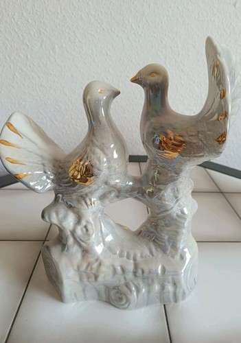 Vintage porcelain dove - porcelain,