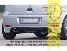 Rieger heckansatz heckspoiler - rieger,