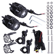Zusatzscheinwerfer Nebelleuchte E9-Geprüft + Kabelbaum Für BMW R1200GS