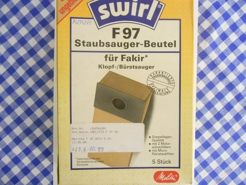 Staubsaugertüten swirl 97 - staubsaugertüten,