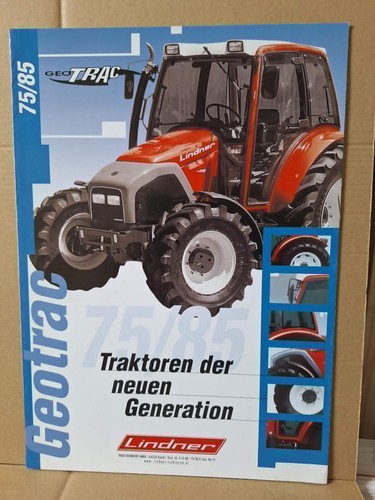 Lindner geotrac 3 - geotrac, 3/01