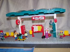 Playmobil 4382 Bahnhof Bahnsteig Neustadt siehe Bilder