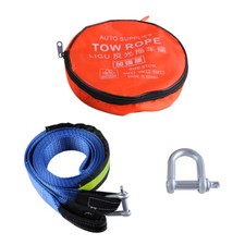 Abschleppseil 5M 8T Zugseil Abschlepphilfe Abschleppschlinge Abschleppgurt LKW