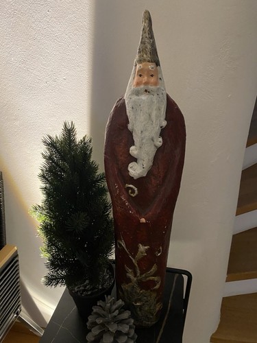 Pappmaché weihnachtsmann - pappmaché,