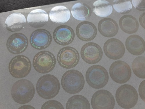 Stück hologramm siegel - stück,