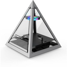 Gamer Gaming Tower Gehäuse Azza Pyramid 804L ALU LED 5Lüfter USB 3.0 - NEU TOP
