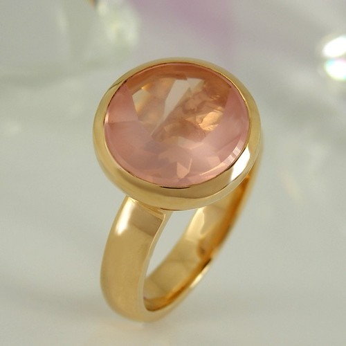 Ring solitär goldring 585 - solitär,