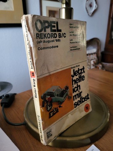 Opel rekord ab - august, 65