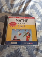 Tim 7 3. Klasse CD PC Computer Lernspiel Programm Mathe Mathematik Rechnen