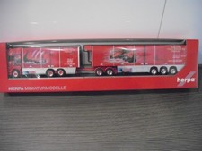 Herpa 158107 Scania Topline Hängerzug 3/5 Trans Härmä Oy Schweden mit OVP 1:87