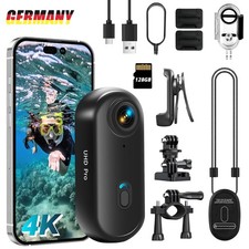 Action Cam 4K 30M Wasserdicht Action Sport Kamera WiFi EIS 128GB Micro SD-Karte
