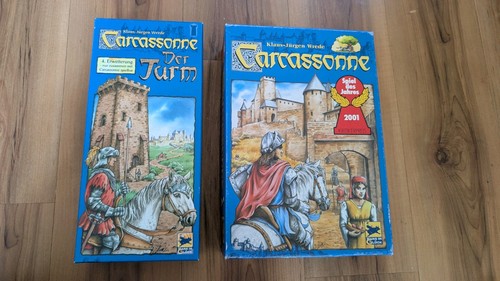 Carcassonne brettspiel set - carcassonne,
