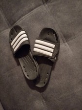 Adidas Auqua Schuh Adilette Ähnlich  Schwarz Gr 46 Gebraucht 