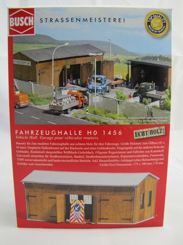 Busch 1456 fahrzeughalle - 1456,