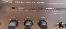 Metz Mecasound AX 4960 Stereo Amplifire Vintage
