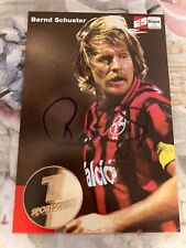Bernd Schuster TOR DES JAHRES 1994 Autogrammkarte SPEZIAL selten RARITÄT