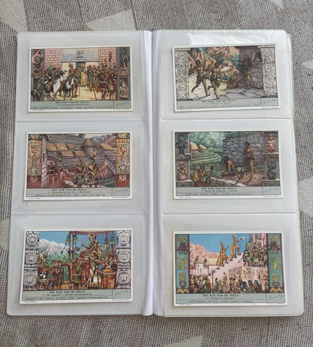 Liebig sammelbilder inka - liebig, inka-reich