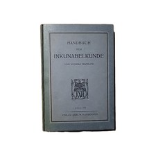 Handbuch der Inkunabelkunde