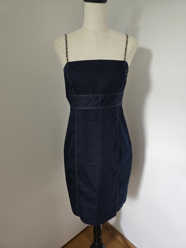 Zara basic denim minikleid - basic, gr
