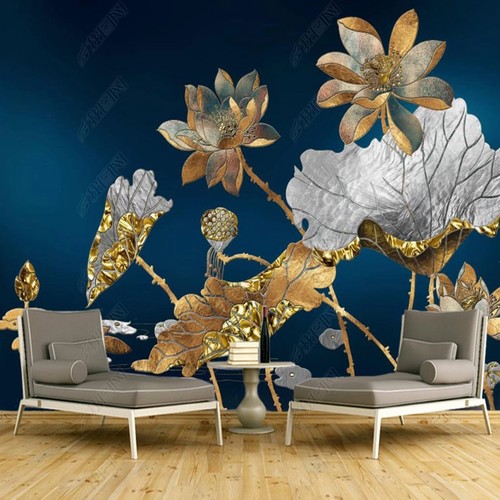 Moderne lotus wandpaneele - moderne,