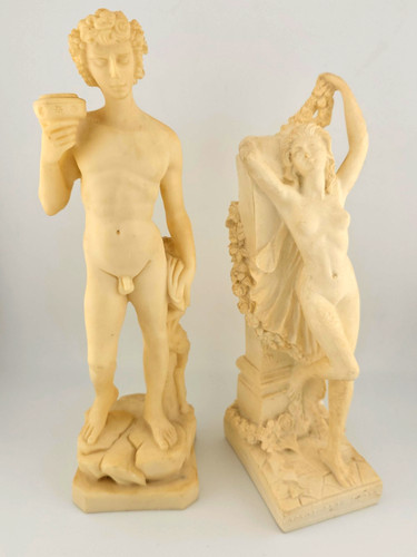 Vintage alabaster figuren - figuren,