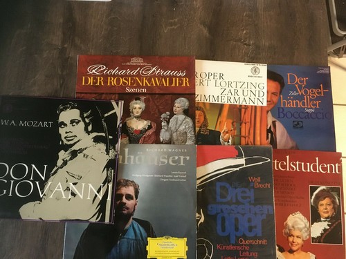 Schallplattensammlung oper - schallplattensammlung,