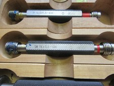 Gewinde Lehrdorn M 15 x 1,5 - 6H Feingewinde Gewindelehrdorn LMW #KA2-4#