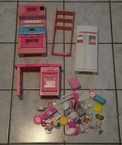 Barbie küche ersatzteile - -,