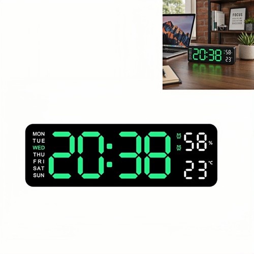 Led wanduhr einstellbare - led,