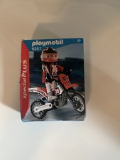 Playmobil 9357 MOTOCROSS-FAHRER Special Plus Dirtbike Moped Ralley