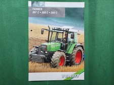 Prospekt Traktoren Fendt Farmer 307 C - 308 C - 309 C