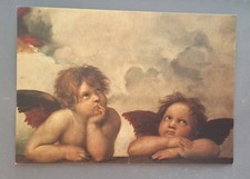AK Postkarte Kunstkarte Raffaelo Raphael Engel