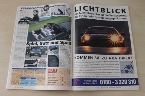 Auto bild 1995 peugeot 306 - 23/1995,
