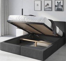 Polsterbett Bett Doppelbett mit Stauraum mit Lattenrost Bettkasten Boxspringbett