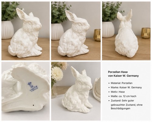 Kaiser biskuitporzellan figur - kaiser, biskuitporzellan-figur