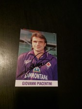 Autogramm AK Autogrammkarte Giovanni Piacentini AC Florenz Fiorentina Italien 