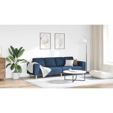 Wohnzimmer Couch Blau 250 x 77