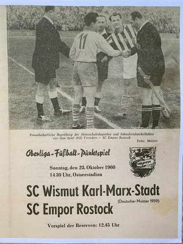 Ddr oberliga empor - oberliga, sc